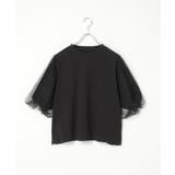 チュールスリーブTシャツ | VENCE share style【WOMEN】 | 詳細画像2