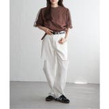 チュールスリーブTシャツ | VENCE share style【WOMEN】 | 詳細画像55 