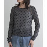 シアーリボンフロッキープルオーバー | VENCE share style【WOMEN】 | 詳細画像7 