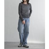 シアーリボンフロッキープルオーバー | VENCE share style【WOMEN】 | 詳細画像8 