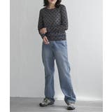 シアーリボンフロッキープルオーバー | VENCE share style【WOMEN】 | 詳細画像10 