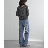 シアーリボンフロッキープルオーバー | VENCE share style【WOMEN】 | 詳細画像11 