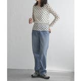 シアーリボンフロッキープルオーバー | VENCE share style【WOMEN】 | 詳細画像15 