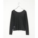 シアーリボンフロッキープルオーバー | VENCE share style【WOMEN】 | 詳細画像23 