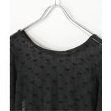 シアーリボンフロッキープルオーバー | VENCE share style【WOMEN】 | 詳細画像27 