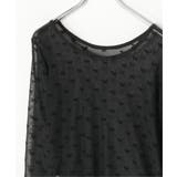 シアーリボンフロッキープルオーバー | VENCE share style【WOMEN】 | 詳細画像28 