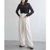 シアーリボンフロッキープルオーバー | VENCE share style【WOMEN】 | 詳細画像5 