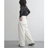 シアーリボンフロッキープルオーバー | VENCE share style【WOMEN】 | 詳細画像6 