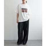 綿天竺フォトハリツケTシャツ | VENCE share style【WOMEN】 | 詳細画像14 