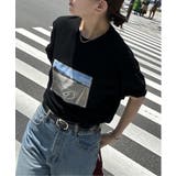綿天竺フォトハリツケTシャツ | VENCE share style【WOMEN】 | 詳細画像1 