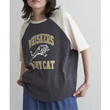 WHISKERSラグランT | VENCE share style【WOMEN】 | 詳細画像1 