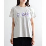 GLEAM刺繍ロゴTシャツ | VENCE share style【WOMEN】 | 詳細画像15