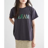 GLEAM刺繍ロゴTシャツ | VENCE share style【WOMEN】 | 詳細画像2