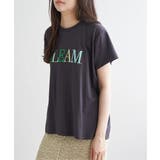 GLEAM刺繍ロゴTシャツ | VENCE share style【WOMEN】 | 詳細画像3