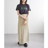 GLEAM刺繍ロゴTシャツ | VENCE share style【WOMEN】 | 詳細画像4