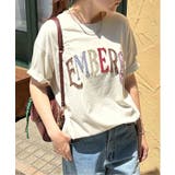アイボリー | カラフルロゴTシャツ | VENCE share style【WOMEN】