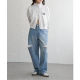 裏毛ショートブルゾン | VENCE share style【WOMEN】 | 詳細画像7 