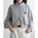 裏毛ショートブルゾン | VENCE share style【WOMEN】 | 詳細画像10 