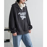 イーグルハーフジップパーカー | VENCE share style【WOMEN】 | 詳細画像10