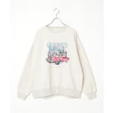 レトロカープリントスウェット | VENCE share style【WOMEN】 | 詳細画像29