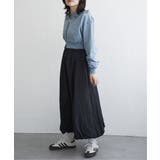 【セットアップ対応】ケミカルオフショルスウェットジップ | VENCE share style【WOMEN】 | 詳細画像11 