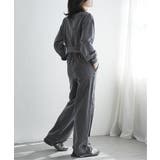 【セットアップ対応】ケミカルオフショルスウェットジップ | VENCE share style【WOMEN】 | 詳細画像5 