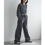 【セットアップ対応】ケミカルオフショルスウェットジップ | VENCE share style【WOMEN】 | 詳細画像7 