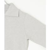 襟付きジップカーディガン | VENCE share style【WOMEN】 | 詳細画像3 