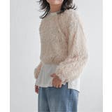 オフホワイト | カットフェザーショートプルオーバー | VENCE share style【WOMEN】