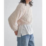 カットフェザーショートプルオーバー | VENCE share style【WOMEN】 | 詳細画像20