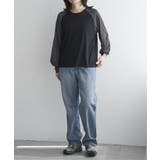 ラグラン配色切り替えトップス | VENCE share style【WOMEN】 | 詳細画像12