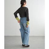 プリーツ加工配色袖トップス | VENCE share style【WOMEN】 | 詳細画像14 