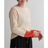 プリーツ加工配色袖トップス | VENCE share style【WOMEN】 | 詳細画像15 