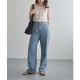 シアーメロウ配色トップス | VENCE share style【WOMEN】 | 詳細画像6 