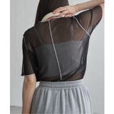 シアーメロウ配色トップス | VENCE share style【WOMEN】 | 詳細画像11 