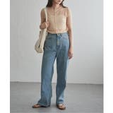 シアーメロウ配色トップス | VENCE share style【WOMEN】 | 詳細画像12 