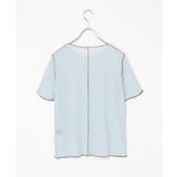 シアーメロウ配色トップス | VENCE share style【WOMEN】 | 詳細画像25 