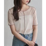 シアーメロウ配色トップス | VENCE share style【WOMEN】 | 詳細画像3 