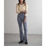 クールクール12Gリブ配色プルオーバー | VENCE share style【WOMEN】 | 詳細画像17 