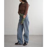 クールクール12Gリブ配色プルオーバー | VENCE share style【WOMEN】 | 詳細画像26 