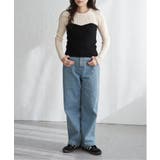 ウールライクビスチェ見え配色プルオーバー | VENCE share style【WOMEN】 | 詳細画像13 