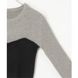 ウールライクビスチェ見え配色プルオーバー | VENCE share style【WOMEN】 | 詳細画像25 