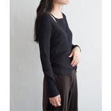 【2点セット】レーヨンポリネックデザインリブカーディガン | VENCE share style【WOMEN】 | 詳細画像7