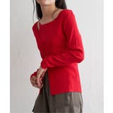 【2点セット】レーヨンポリネックデザインリブカーディガン | VENCE share style【WOMEN】 | 詳細画像9