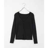 【2点セット】レーヨンポリネックデザインリブカーディガン | VENCE share style【WOMEN】 | 詳細画像28