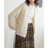 オフホワイト | ラメシャギーカーディガン | VENCE share style【WOMEN】