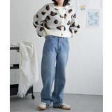 ヒョウ柄ショートガーディガン | VENCE share style【WOMEN】 | 詳細画像12