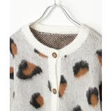ヒョウ柄ショートガーディガン | VENCE share style【WOMEN】 | 詳細画像6