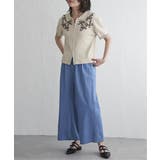 コード刺繍ダブルジップブルゾン | VENCE share style【WOMEN】 | 詳細画像10