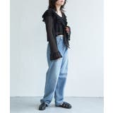 メッシュフリルジップカーディガン | VENCE share style【WOMEN】 | 詳細画像10 